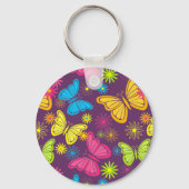 Sleutelhanger zomer vlinders (Voorkant)