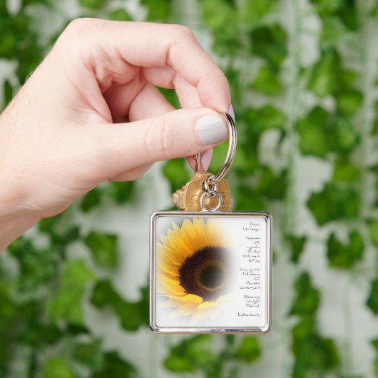 Sleutelhanger Zonnebloem Dream Poem (Hand)