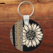 Sleutelhanger: Zonnebloem Safari Sleutelhanger (Voorkant)
