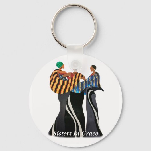 sleutelhanger "Zusters in Grace" (Voorkant)