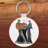 sleutelhanger "Zusters in Grace" (Voorkant)