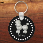 Sleutelhanger zwart-wit (Voorkant)