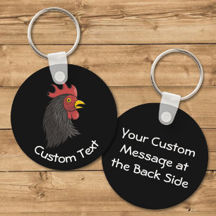 Sleutelhanger Zwarte Haan