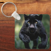 Sleutelhanger zwarte luipaard (Voorkant)