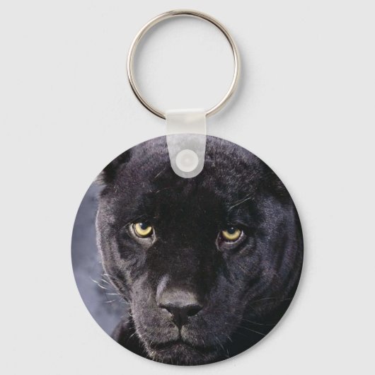 Sleutelhanger: Zwarte Sleutelhanger Panther (Voorkant)
