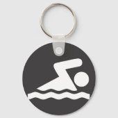 Sleutelhanger zwemmen (Voorkant)