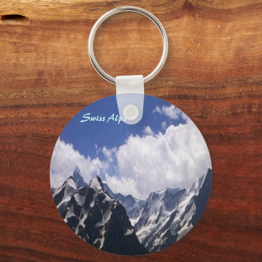 Sleutelhanger Zwitserland-Alpen (Voorkant)