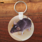 Sleutelhanger Zwitserse kaasmuis (Voorkant)