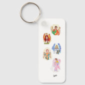 Sleutelhangers: aartsengelen sleutelhanger (Voorkant)