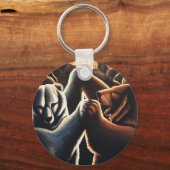 Sleutelhangers beer Art Sleutelhanger Dansende Ber (Voorkant)