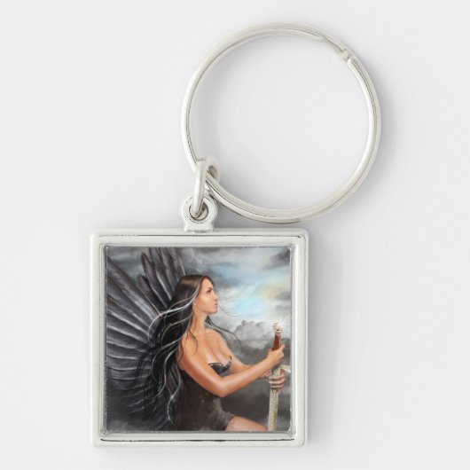 Sleutelhangers Black Angel (Voorkant)
