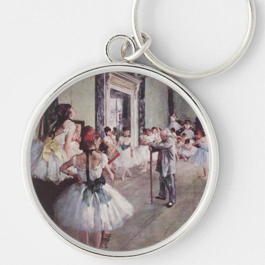 SLEUTELHANGERS - DEGAS - BALLETKLASSE - FAMOUS ART (Voorkant)