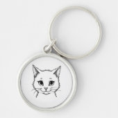 Sleutelhangers - kat, kat (Voorkant)