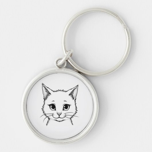 Sleutelhangers - kat, kat (Voorkant)