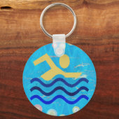 Sleutelhangers Koel je geest in 'hot times' (Voorkant)