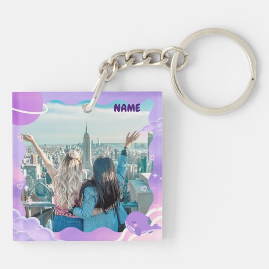 Sleutelhangers Koreaanse stijl (Achterkant)