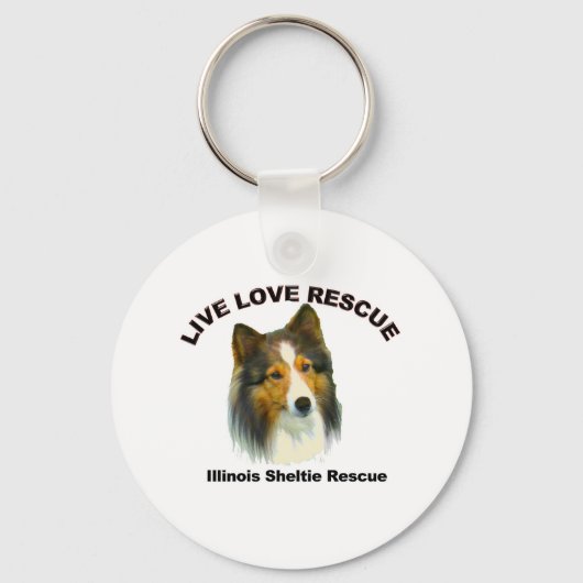 Sleutelhangers Live Love Rescue (Voorkant)