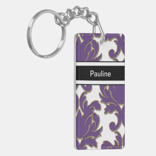 Sleutelhangers met de namen twee zonder hulp (Voorkant Links)