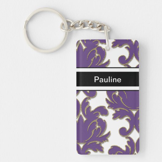 Sleutelhangers met de namen twee zonder hulp (Voorkant)