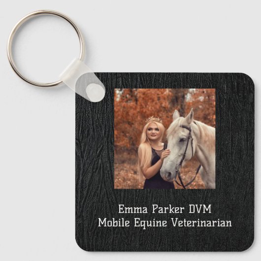 Sleutelhangers Modern Stijlvol Paard Dierenarts (Voorkant)
