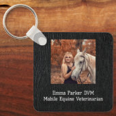 Sleutelhangers Modern Stijlvol Paard Dierenarts (Voorkant)