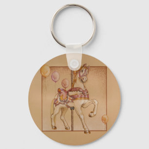 Sleutelhangers - Paarse Pony Carrousel