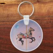 Sleutelhangers - Petaluma Carrousel Horse 1 (Voorkant)