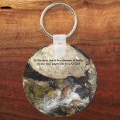 Sleutelhangers: Stream Psalm Sleutelhanger (Voorkant)