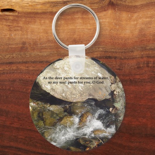 Sleutelhangers: Stream Psalm Sleutelhanger (Voorkant)