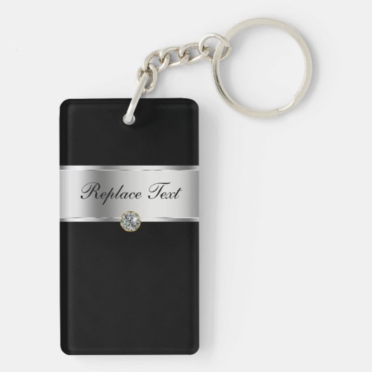 Sleutelhangers van Classy Monogram (achterkant)