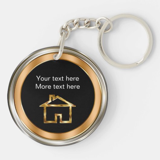 Sleutelhangers van Classy Realtor (Achterkant)