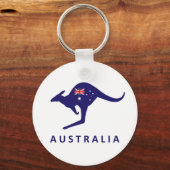 Sleutelhangers van de vlag van Australië Kangaroo (Voorkant)