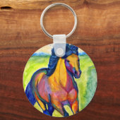 Sleutelhangers van geverfd paard 2 (Voorkant)