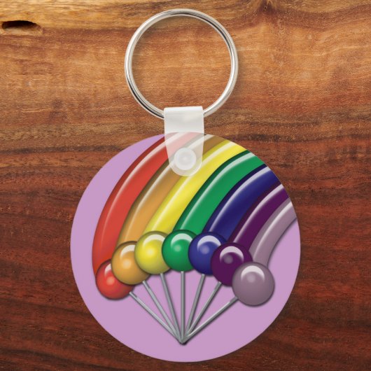  Sleutelhangers van Lollipops en Rainbows (Voorkant)