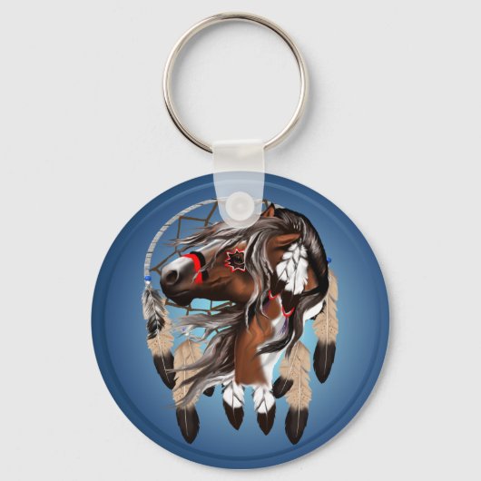 Sleutelhangers van Paint Horse Dreamweaver (Voorkant)
