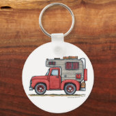 Sleutelhangers van Truck Camper RV ophalen (Voorkant)
