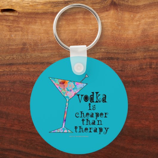 SLEUTELHANGERS - VODKA IS KAPER DAN THERAPIE (Voorkant)