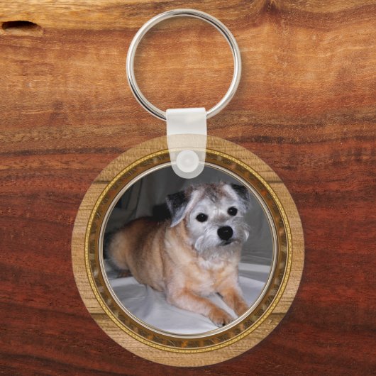 Sleutelhangers voor aangepaste foto's en tekst (Achterkant)