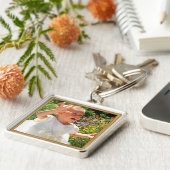 Sleutelhangers voor persoonlijk Afbeelding met UW  (Zijkant)