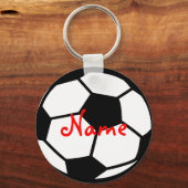 Sleutelhangers voor persoonlijk voetbal | jouw nam (Voorkant)
