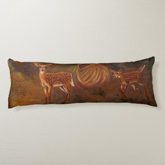 Sleutelherten Lichaamskussen (Achterkant)