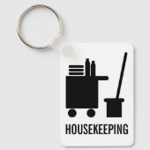 Sleutelhouder voor schoonmaakdienst sleutelhanger (Voorkant)