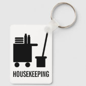 Sleutelhouder voor schoonmaakdienst sleutelhanger (Achterkant)