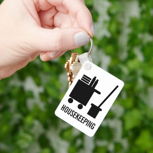 Sleutelhouder voor schoonmaakdienst sleutelhanger (Hand)