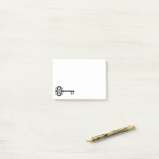 sleutelillustratie post-it® notes (Op bureau)