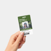 Sleutelkaart met naam personeelslid | Aangepaste l Badge (Handheld)
