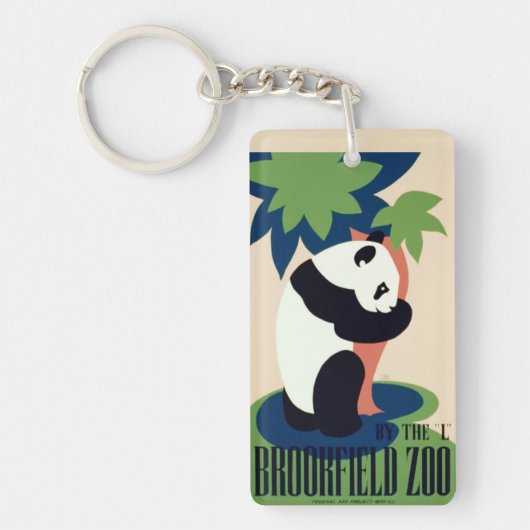 sleutelketen "Brookfield Zoo" Sleutelhanger (Voorkant)