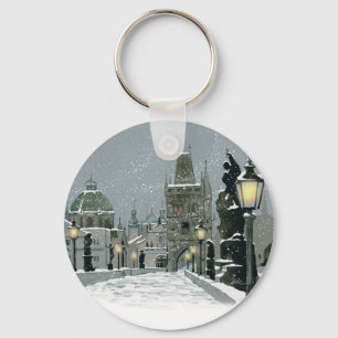 sleutelketen Charles Bridge Winter Sleutelhanger