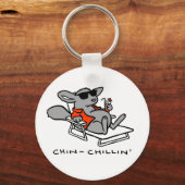 sleutelketen chinchillin sleutelhanger (Voorkant)