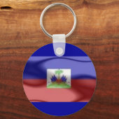 sleutelketen haïti - vlag sleutelhanger (Voorkant)